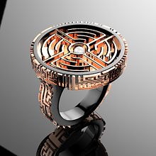 Pearl labyrinth Ein Projekt aus dem Bereich Schmuckdesign von Diego Aramburu - 27.10.2016
