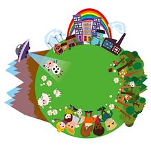 Ilustración para campaña de medio ambiente (sin marcas). Un projet de Design graphique de Amaya Victoria García Gómez - 27.10.2016