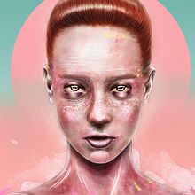 A     U     R     O     R     A. Traditional illustration project by William Ibañez Ararat - 10.27.2016