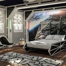 dormitorio star wars. Un progetto di Interior design di mariano neila - 28.10.2016