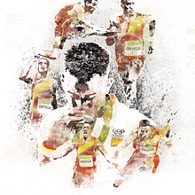 Rio 2016. Graphic Design, and Traditional illustration project by Adolfo Huesca Arcos - 11.01.2016