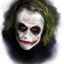 Joker. Design, and Traditional illustration project by Ivan Rodriguez Olvera - 11.01.2016
