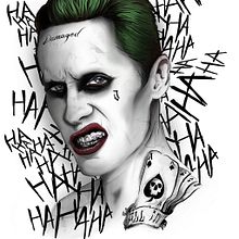 Joker (Jared Leto). Design, and Traditional illustration project by Ivan Rodriguez Olvera - 11.01.2016