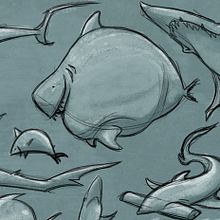 Best daily Sketches 2014. Character Design, and Traditional illustration project by Herbie Cans - 02.15.2015