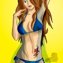 Summer time . Ilustrație tradițională de Jose Carlos Urosa Herrero - 11.01.2016
