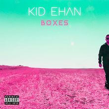 Portada y contraportada para Kid Ehan en su trabajo "Boxes". Un proyecto de Diseño de Pablo de Parla - 01.11.2016