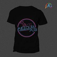 Diseño Serigrafía Mezquita Pub. Design, and Screen Printing project by Javier Abellán García - 08.28.2016