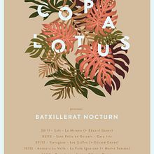 Cartel COPA LOTUS. Graphic Design, and Traditional illustration project by Xavier Calvet Sabala - 10.21.2016