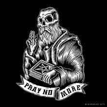 Pray no More. Design, Traditional illustration, T, and pograph project by Adrian BD - 11.02.2016