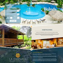 Pagina web - La Ensenada Resort. Un proyecto de Diseño Web de Josue Muñoz Echeverría - 02.11.2016