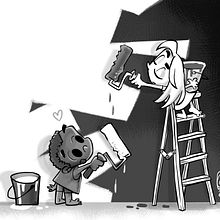 Black & White. . Un progetto di Illustrazione tradizionale di Josep Giró - 02.11.2016