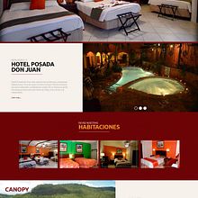 Pagina web - Posada de Don Juan. Un proyecto de Diseño Web de Josue Muñoz Echeverría - 02.11.2016