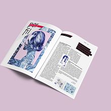 Eme magazine. Editorial Design, Graphic Design, and Naming project by Verónica Ibáñez - 11.03.2016