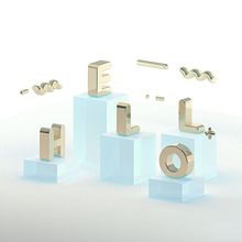 Hello! . 3D, Art Direction, T, and pograph project by nattrochaa - 11.23.2016