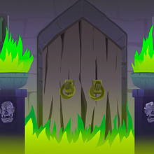 BG design Video-game combat - Enchanted castle+ platform. Animation, Fine Arts, Comic, and Game Design project by Marta sanchez - 04.30.2016