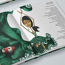 Al son del cuento_Ilustración digital . Projekt z dziedziny Trad, c i jna ilustracja użytkownika Marina - 06.11.2016