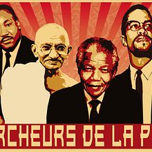 Marcheurs de la Paix. Un proyecto de Diseño gráfico de Sergio Ruiz - 06.11.2016