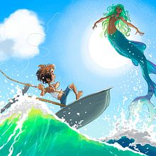 De pesca (2ª parte). Un progetto di Illustrazione tradizionale di Josep Giró - 06.11.2016