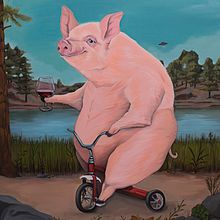 Cuadro para  El Triciclo. Un proyecto de Bellas Artes, Ilustración tradicional y Pintura de Capi Cabrera - 07.11.2016
