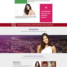Website asesoría optima. Web Development, Design, Web Design, and UX / UI project by ivan castro - 11.07.2016
