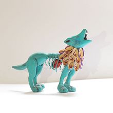 "El Rey Desterrado" Art Toy que representa al último lobo mexicano. Arts, Crafts, Design, To, and Design project by Eliza Escalante - 11.08.2014
