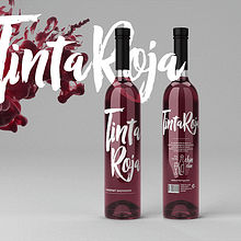 Vino Tinta Roja :: Branding + labels. Graphic Design project by David Thomas Castrillo - 11.08.2016