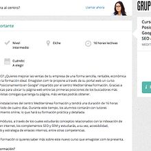 Emagister.com - Contenidos publicitarios. Een project van Cop y writing van Aurelio Medina - 08.02.2015