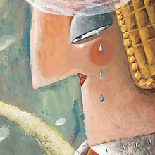 El Principe Sapo_Versos y Trazos. Editorial Design, Education, Traditional illustration, and Painting project by Víctor Escandell - 11.11.2016