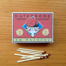 Matchbook: En Patufet. Art Direction, Graphic Design, and Traditional illustration project by Violeta Serratosa - 06.27.2016