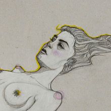 Bellas Yacientes. Un proyecto de Bellas Artes, Ilustración tradicional y Pintura de Nazareth dos Santos - 30.09.2014