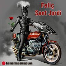 Post redes para Sant Jordi. Un projet de Webdesign de Magda Semidey - 03.03.2016
