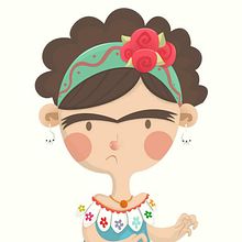 MiniFrida . Arte și meșteșuguri, Design de caractere & Ilustrație tradițională de Diego Sánchez - 11.13.2013