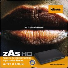Televés: Porque a tu televisor también le gustan los detalles.. Un proyecto de Cop, writing, Publicidad, Fotografía y Gestión del diseño de Fran Añón - 13.11.2016