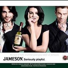 Jameson. Seriously playful.. Cop, writing, and Music project by Fran Añón - 11.13.2016