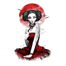 Red dress. Un progetto di Character design, Graphic design e Illustrazione tradizionale di Franz Simons - 13.11.2016