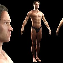 Realistic Human. 3D, Animation, and Character Design project by Hector Lucas - 08.28.2015