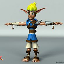 Jak. 3D, Animation, and Character Design project by Hector Lucas - 12.22.2015