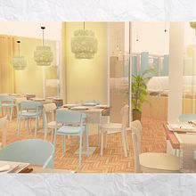 Restaurante Tivoli . Een project van 3D, Interactief ontwerp, Interieurontwerp y  Infographics van Araceli Muñoz - 14.11.2016