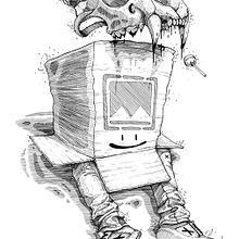 Ink Drawings. Un proyecto de Bellas Artes, Diseño de personajes e Ilustración tradicional de Dhani Barragán - 14.11.2016