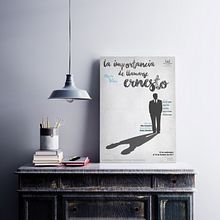 Poster Oscar Wilde / Teatro Español. Een project van Grafisch ontwerp y  Reclame van Kevin Barrera - 14.11.2015