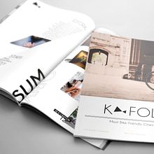 Magazine K-FOLK. Een project van Grafisch ontwerp y  Reclame van Kevin Barrera - 14.12.2015