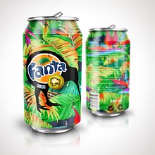 Packaging Fanta. Een project van Grafisch ontwerp y  Reclame van Kevin Barrera - 14.12.2015