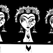 debons. Fine Arts, Design, Costume Design, Traditional illustration, Advertising, Screen Printing, and TV project by Maria Jose Debons - 11.14.2016