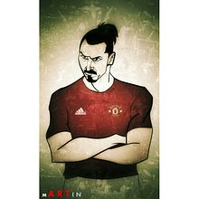 I am Zlatan. Un progetto di Belle arti, Direzione artistica, Character design e Illustrazione tradizionale di Martín Catalá Benítez - 15.11.2016