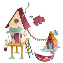 Visual Development House of Lake. Un proyecto de Animación, Arquitectura e Ilustración tradicional de Lydia Sánchez Marco - 15.11.2016