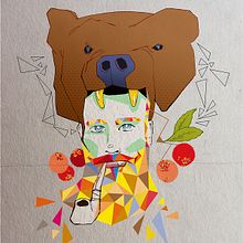 MadCool poster.. Un proyecto de Dirección de arte, Diseño gráfico e Ilustración tradicional de Daniel Escudero Paredes - 15.07.2016