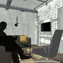 Proyecto final de Máster de una vivienda inspirada en la película de Blade Runner.. Interior Design project by Sara Prieto Iranzo - 11.15.2016