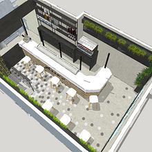 Prácticas de Máster. Diseño de restaurante.. Interior Design project by Sara Prieto Iranzo - 11.15.2016