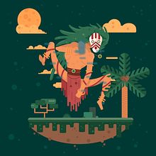Type of Warriors. Character Design, Graphic Design, and Traditional illustration project by Adrián Balastegui - 11.15.2016