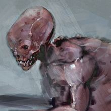 wip/ creature concept art01. Film, and Character Design project by Ismael Alabado - 11.16.2016